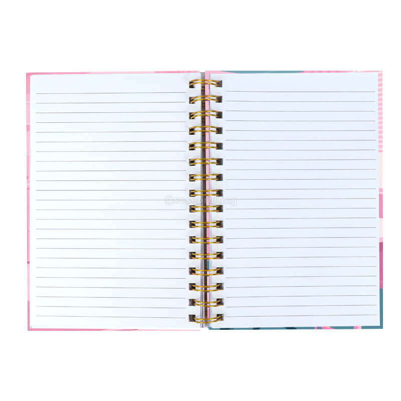 Hardcover Spiral Planner Journal Custom Printing Business Notebook