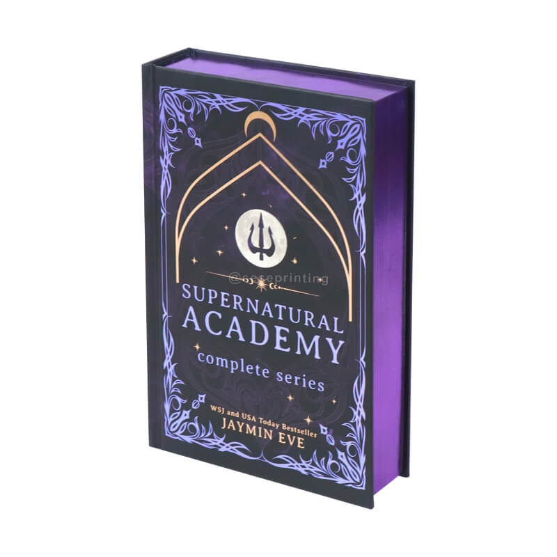 Get My Novels Printed in Hardcover with Metallic Sprayed Edges and Endpapers