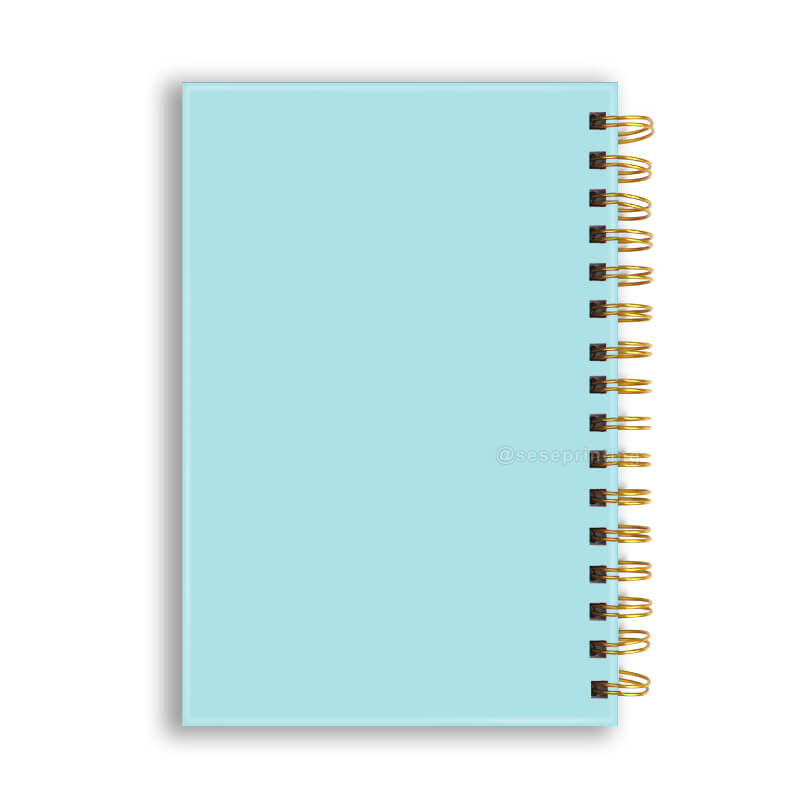 Custom Inspirational Diary Book Printing Spiral Manifestation Workbook Journal