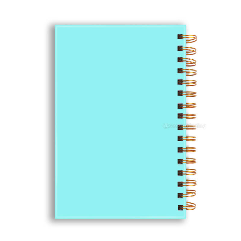 Personalized Printing Fully Customized Spiral Hardcover Journal Notebook