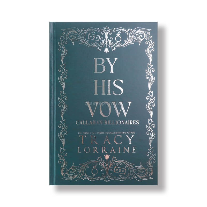 Print a Hardcover, Silver Foil Font on Cover and Sprayed Edges Book