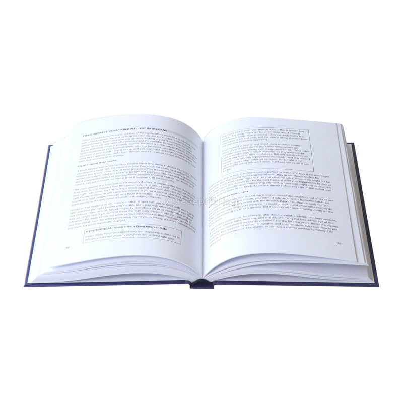 Black and White Printing Custom Made Books in Hardback and Softcover