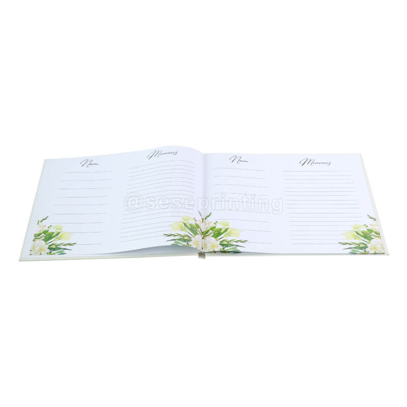 Custom Hardcover Anniversary Journal Planner Printed Couples Memory Book
