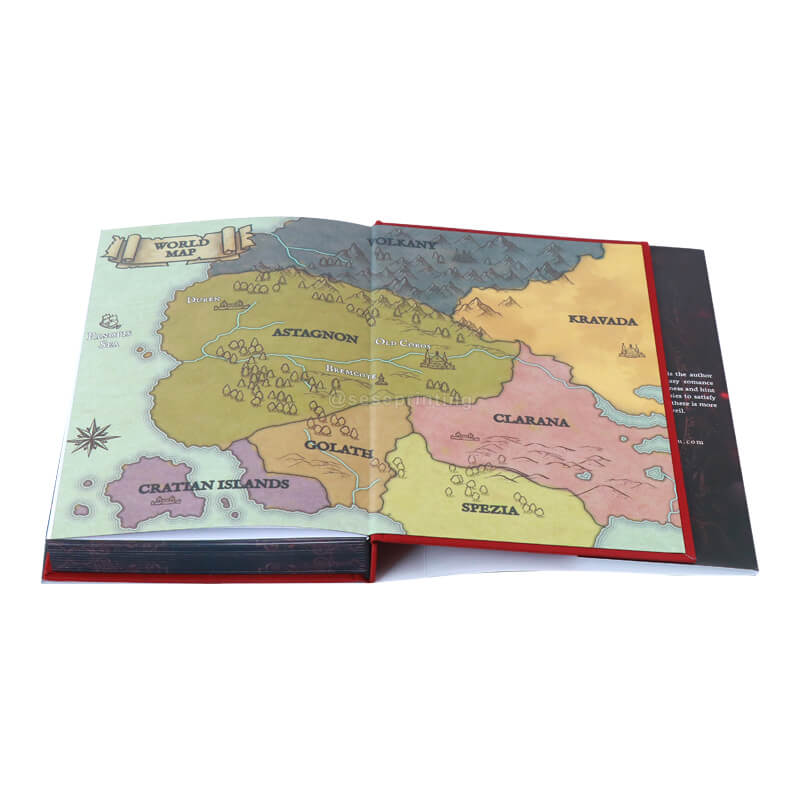 Cloth-Bound Hardcover Editions with Sprayed Edges and Decorative Endpapers