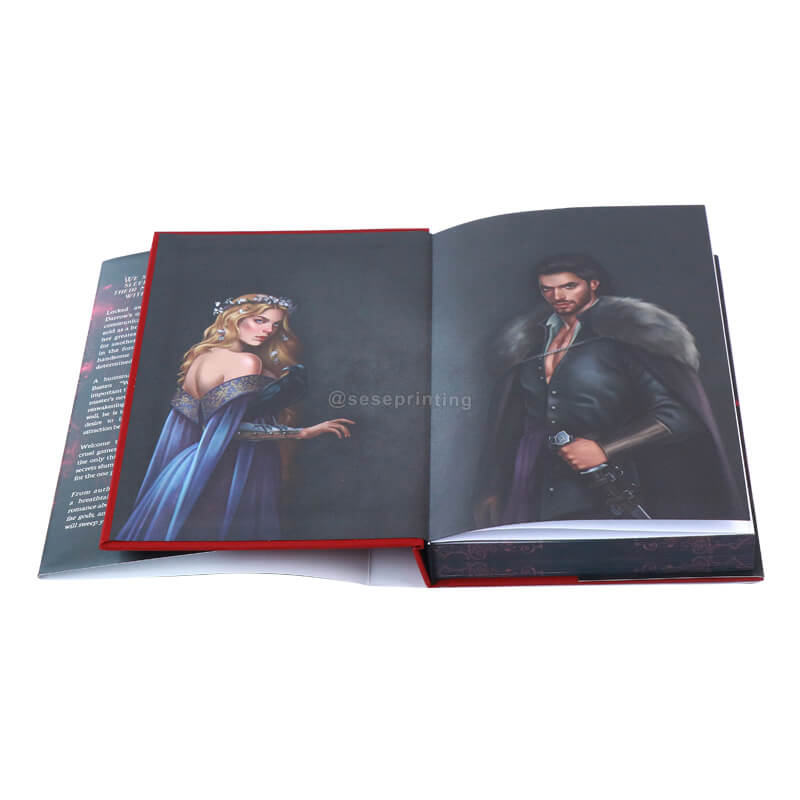 Cloth-Bound Hardcover Editions with Sprayed Edges and Decorative Endpapers