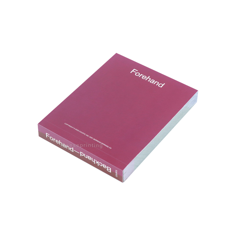 Custom Paperback Flip Books Print Sewn Binding Animation Flipbook