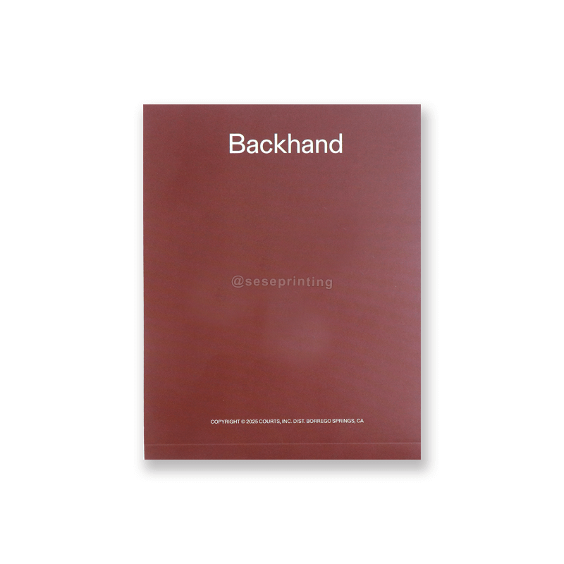 Custom Paperback Flip Books Print Sewn Binding Animation Flipbook