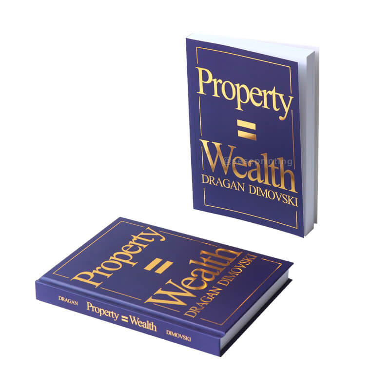 Black and White Printing Custom Made Books in Hardback and Softcover