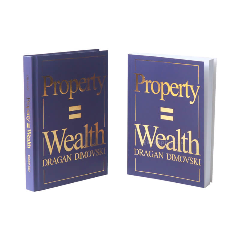 Black and White Printing Custom Made Books in Hardback and Softcover