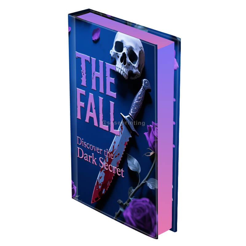 Special Edition Hardcover Books with Custom Sprayed Edges and Foil Stamping