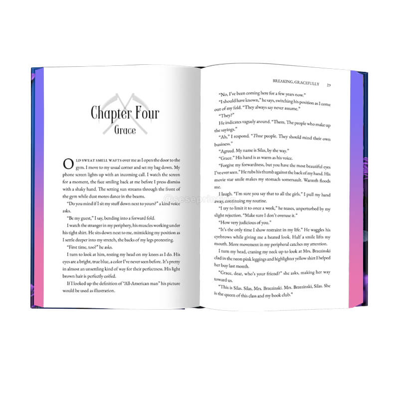 Special Edition Hardcover Books with Custom Sprayed Edges and Foil Stamping