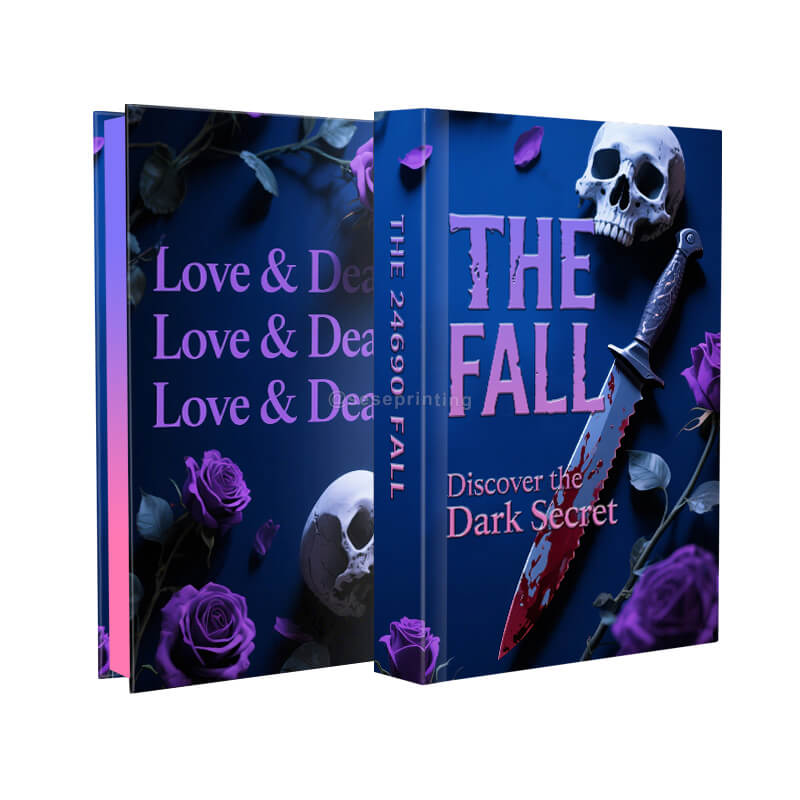 Special Edition Hardcover Books with Custom Sprayed Edges and Foil Stamping