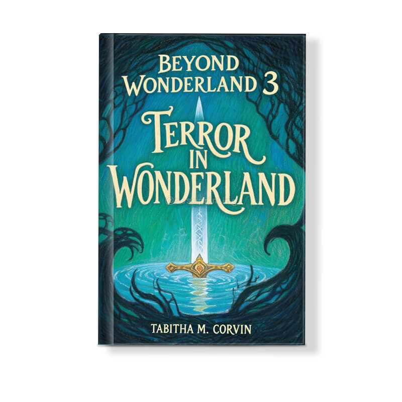 Hardcover Fantasy Book Printed with Foil Letters and Sprayed Edges