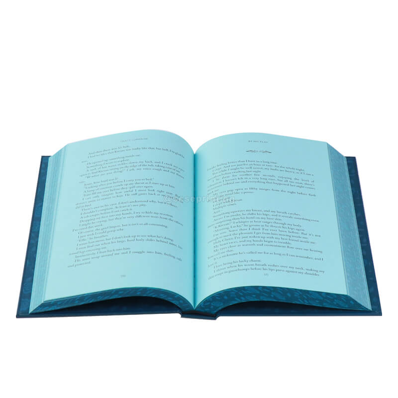 Sprayed Edges Hardcover Book Set with Foil on Cover and Endpapers