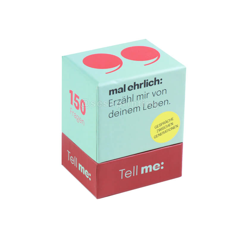 Daily Inspirational Card Game Positive Affirmation Cards with Box Packing