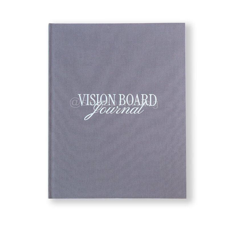 Custom Printing Large Hardcover Journal Vision Board Book Planner
