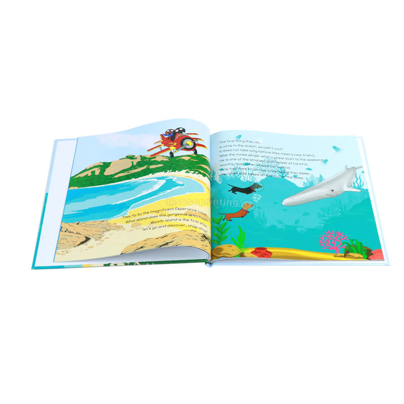 Customized High Quality Printing Hardcover Children Illustration Picture Books