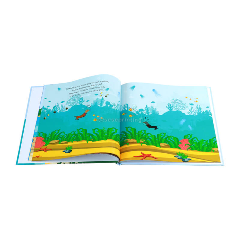 Customized High Quality Printing Hardcover Children Illustration Picture Books
