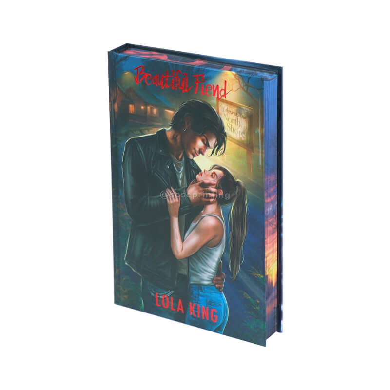 Special Edition Novel Hardcover with Sprayed/Printed Edge Design
