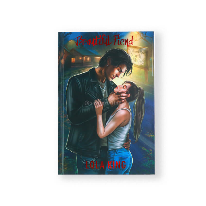 Special Edition Novel Hardcover with Sprayed/Printed Edge Design
