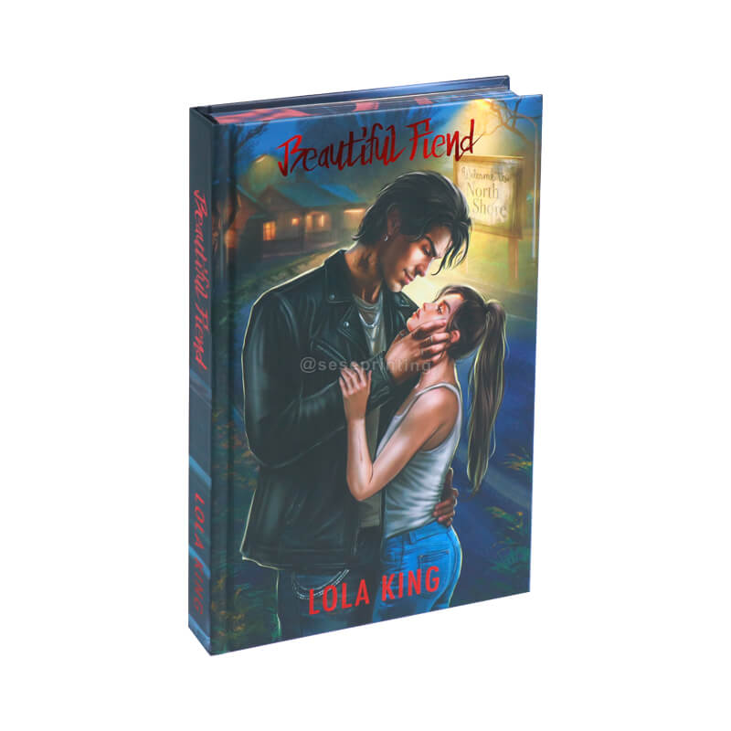 Special Edition Novel Hardcover with Sprayed/Printed Edge Design