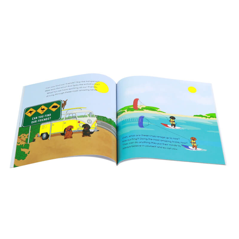 Picture Book Printing Service Custom Education Story Children Book