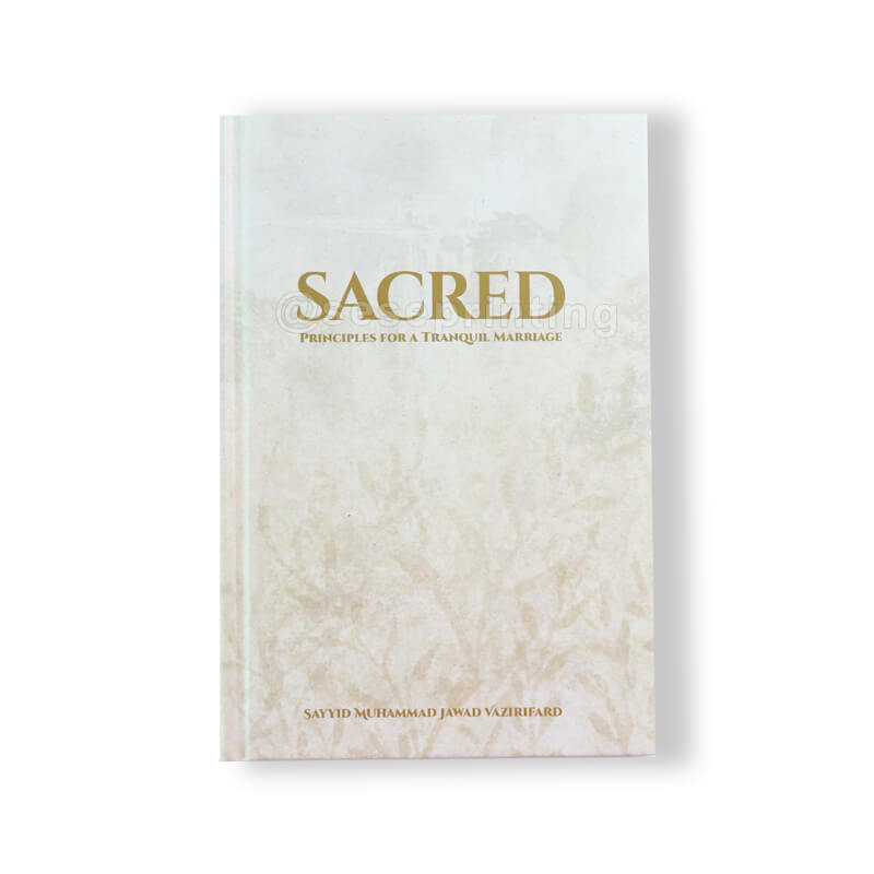Custom Printed 6*9 Inch Gold Stamping Hardcover Sacred Journal Notebook