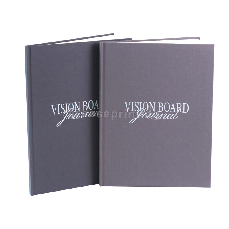 Cloth Hardcover Planner Notebook Custom Printing Vision Board Journal Book