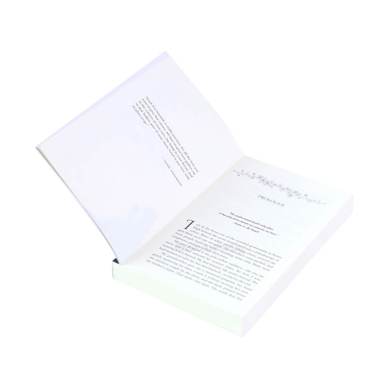 Offset Printing Custom High Quality Book Printer Softback Fiction Novels