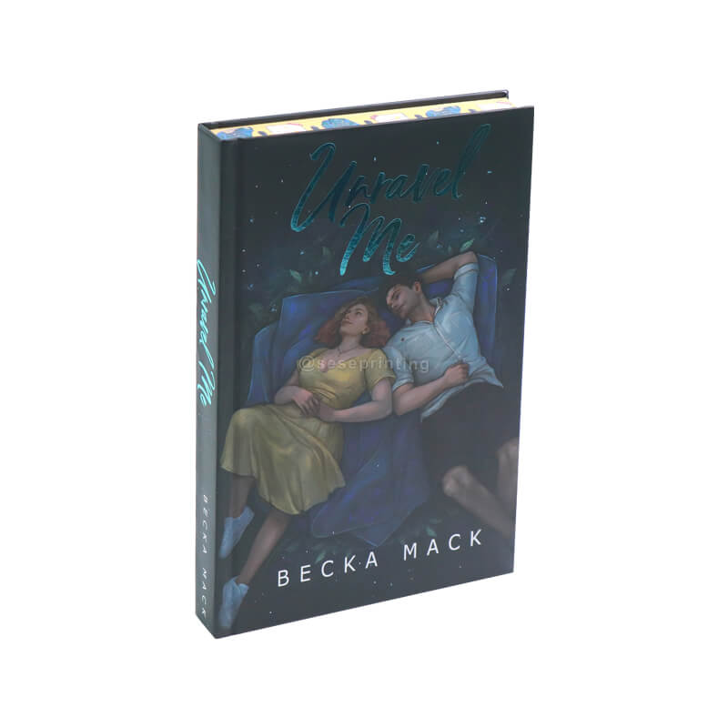 Creating a Special Edition Hardback Copies with Foil Stamping and Sprayed Edges