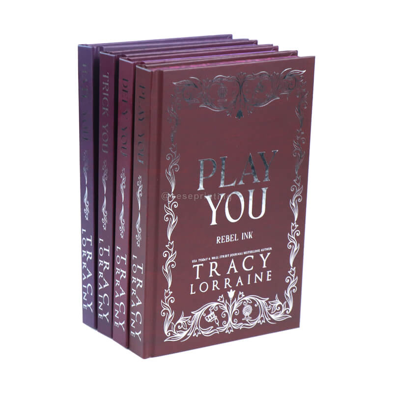 Create 4 Special Edition Hardcovers Book with Sprayed Edges and Endpapers