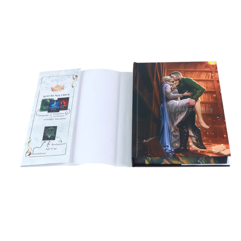 Print Sprayed Edges for My Special Edition Hardcovers with Dust Jackets