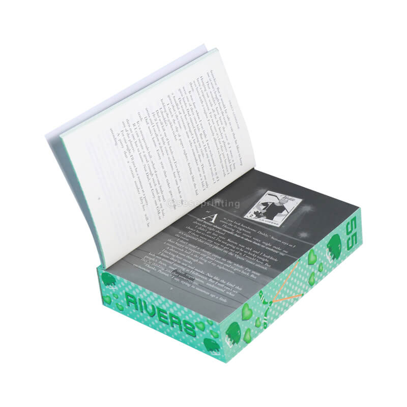 5.5x8.5 Paperback Books Done with Spot UV Coating and Sprayed Edges