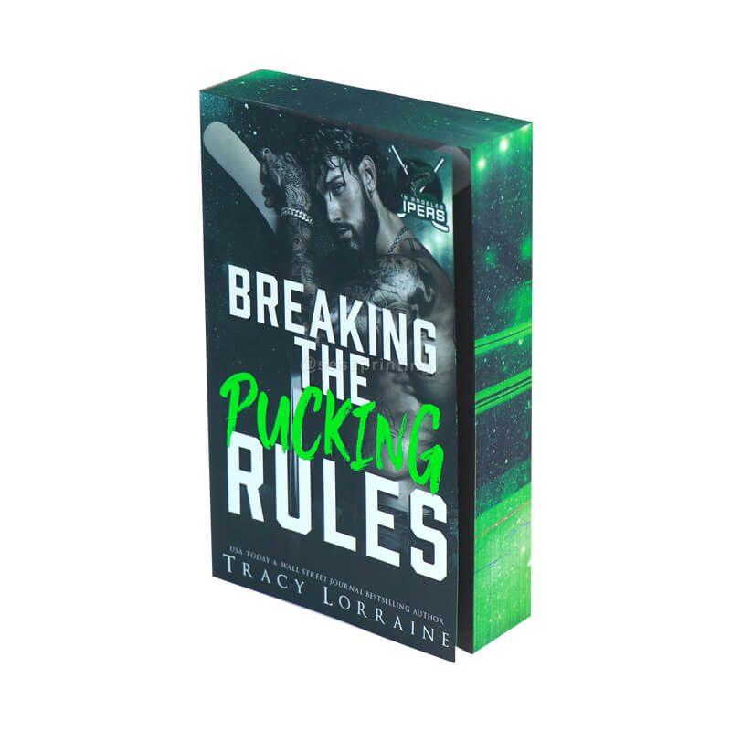 Special Paperback Book with Custom Sprayed Edges and Foil Stamping