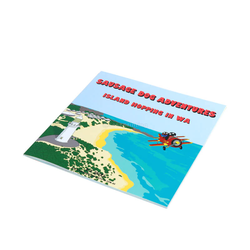 Full Color Childrens Book Printing Paperback with Art Paper Cardboard Material