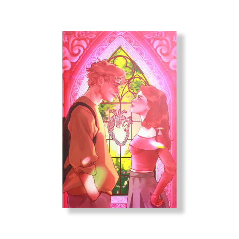 Creating Romance Novel Black and White Printing Paperback Fiction Books