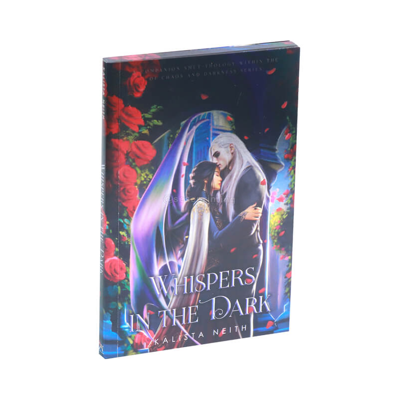 Print Paperbacks with Embossing on the Cover, UV Coating, and Sprayed Edges