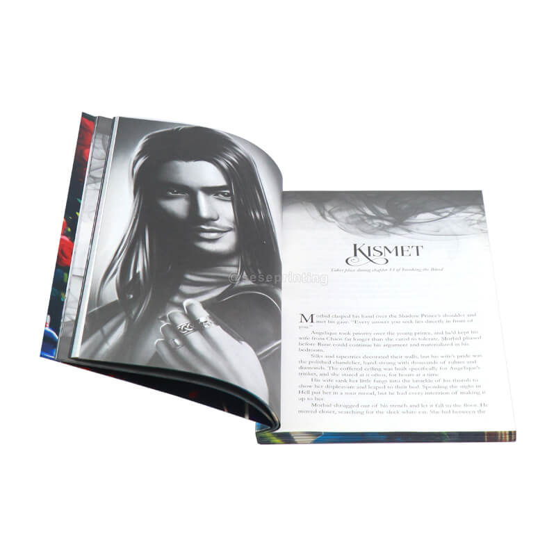 Print Paperbacks with Embossing on the Cover, UV Coating, and Sprayed Edges