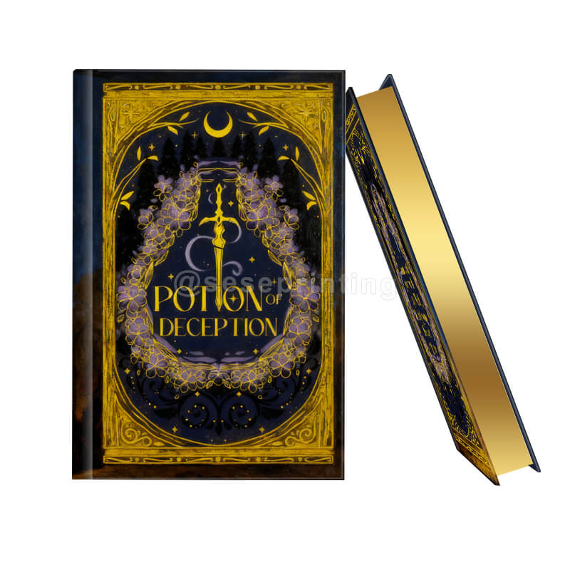 Special Edition Book with Foiling on Hardcover and Gilded Edges