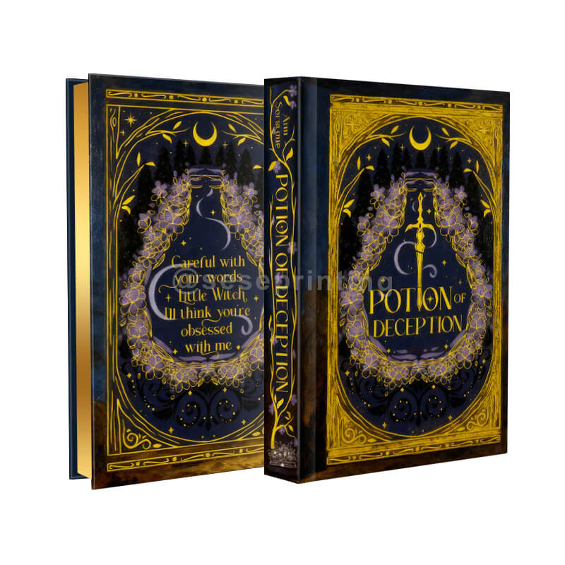 Special Edition Book with Foiling on Hardcover and Gilded Edges