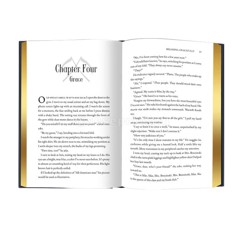 Special Edition Book with Foiling on Hardcover and Gilded Edges