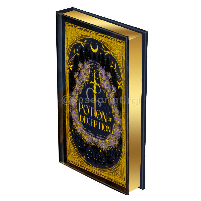 Special Edition Book with Foiling on Hardcover and Gilded Edges