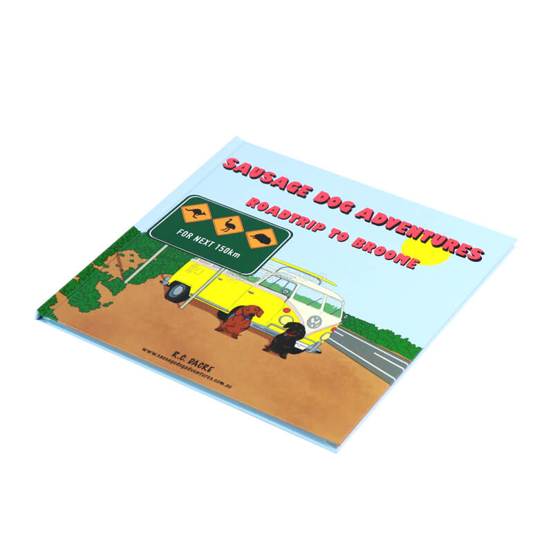 Full-Color Printing Childrens Learning Book with Hardcover Gloss Lamination