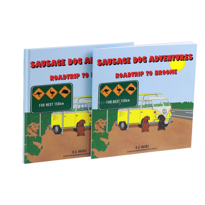 Print a Hardcover/Softcover Childrens Learning Book with Graphics