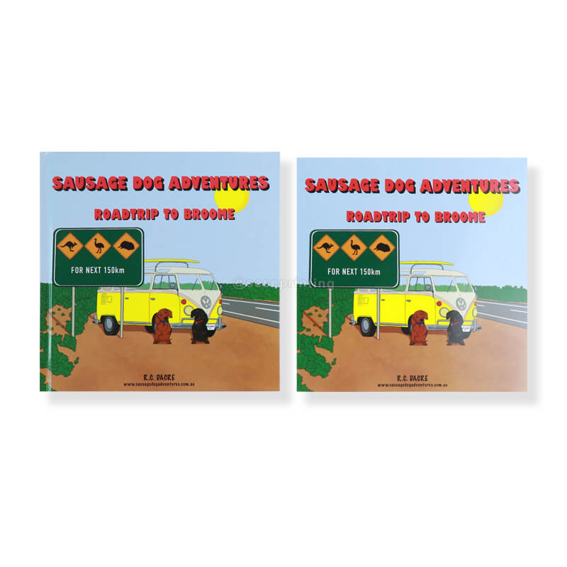 Print a Hardcover/Softcover Childrens Learning Book with Graphics