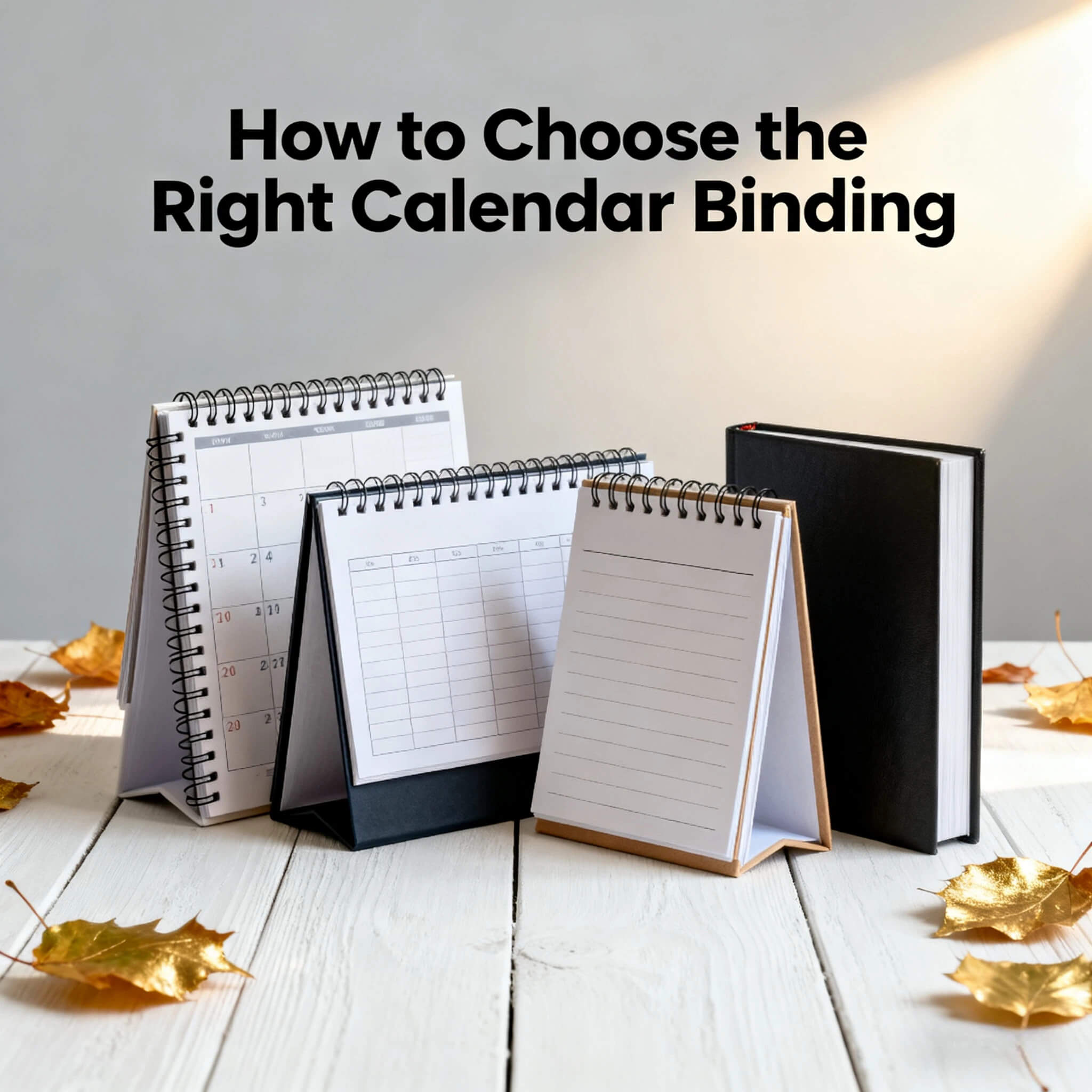 How to Choose the Right Calendar Binding: A Step-by-Step Guide