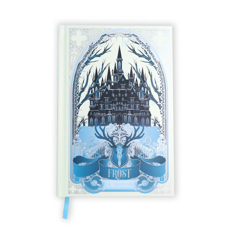 Hardcovers Include a Ribbon, Black Head and Tail Bands, Foiling on the Cover, and Sprayed Edges