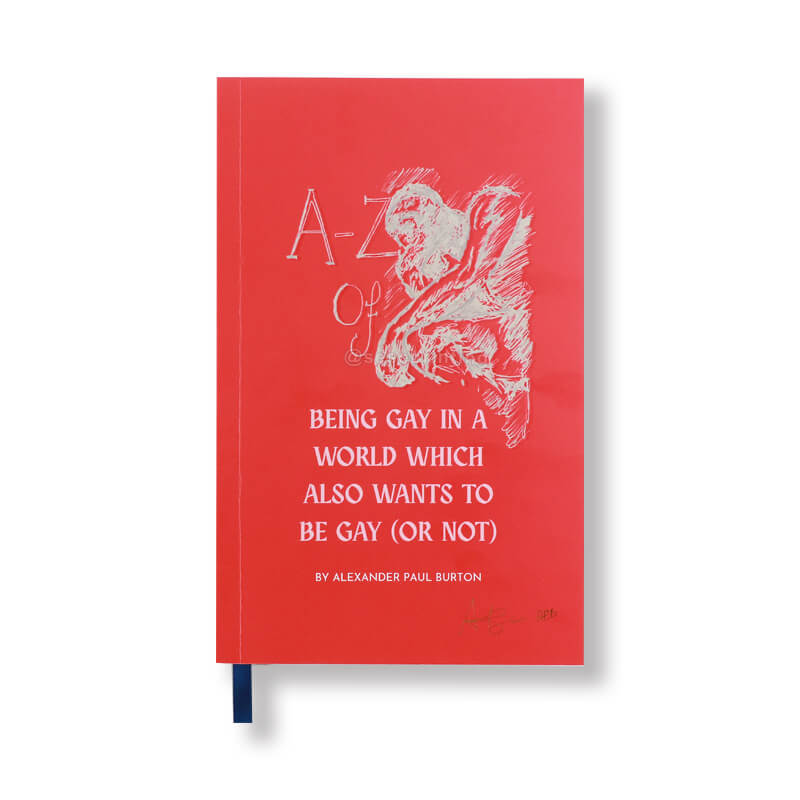 Paperback Book with Gold Foiled Cover, Gilded Edges, and Ribbon Bookmark