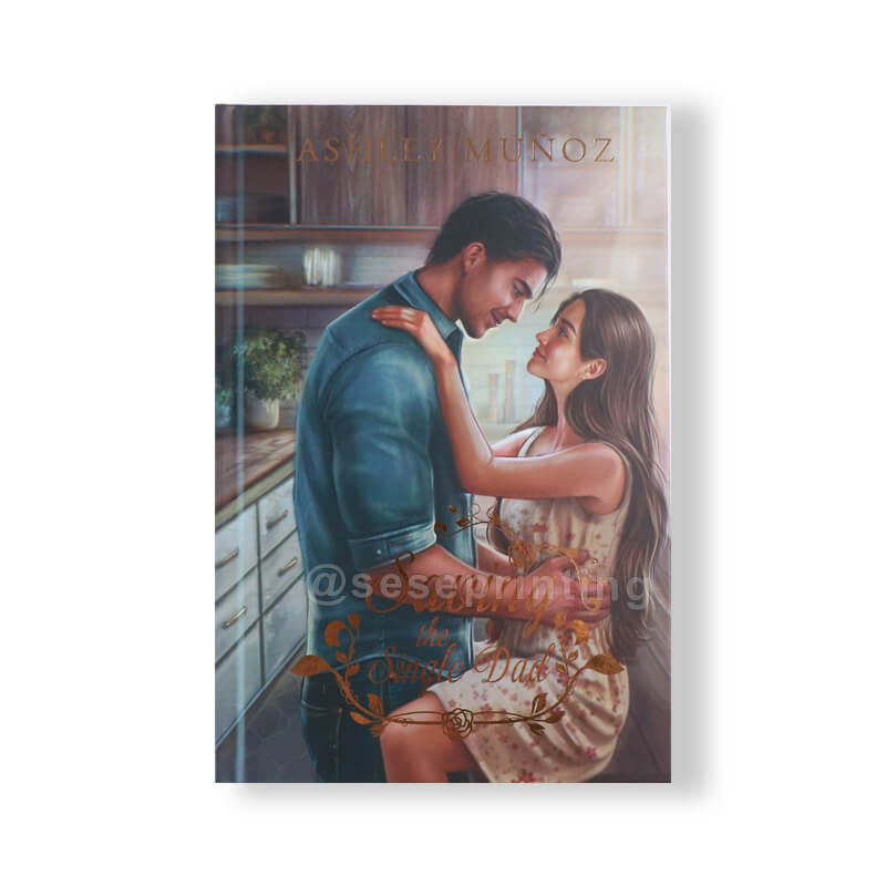 Special Edition Hardback Romance Novels with Foiling, Sprayed Edges, End Papers