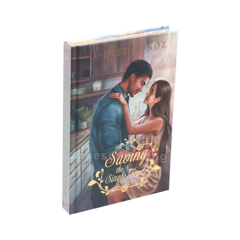 Special Edition Hardback Romance Novels with Foiling, Sprayed Edges, End Papers